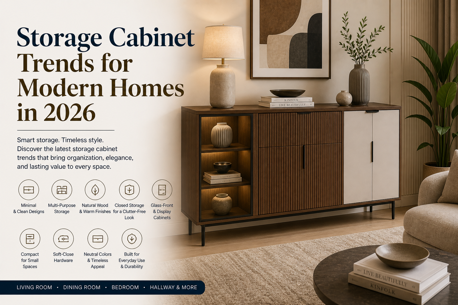 Storage Cabinet Trends for Organized Modern Homes in 2026
