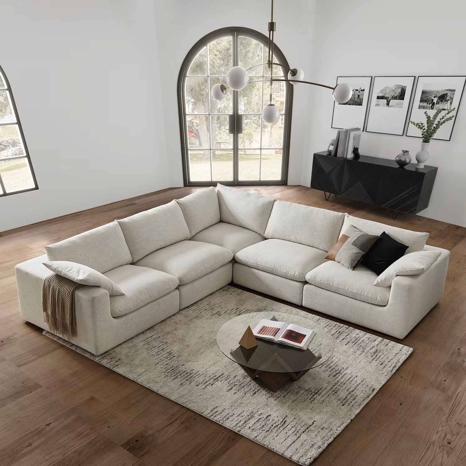 L-Shape Sectional Sofa