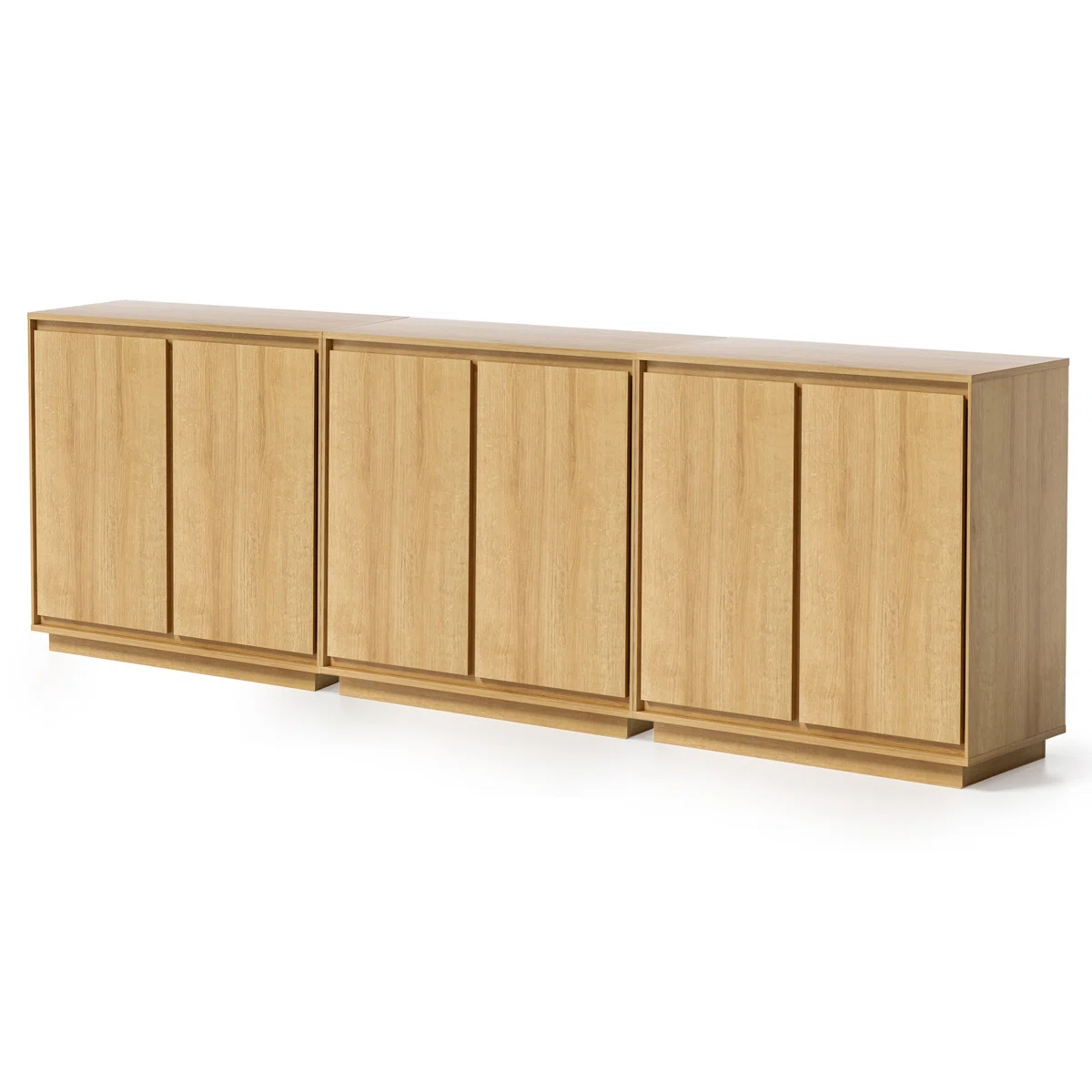 Sideboard Accent Cabinet With Adjustable Shelves