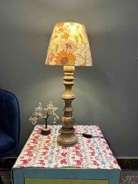 Velmor – Solid Wood Table Lamp